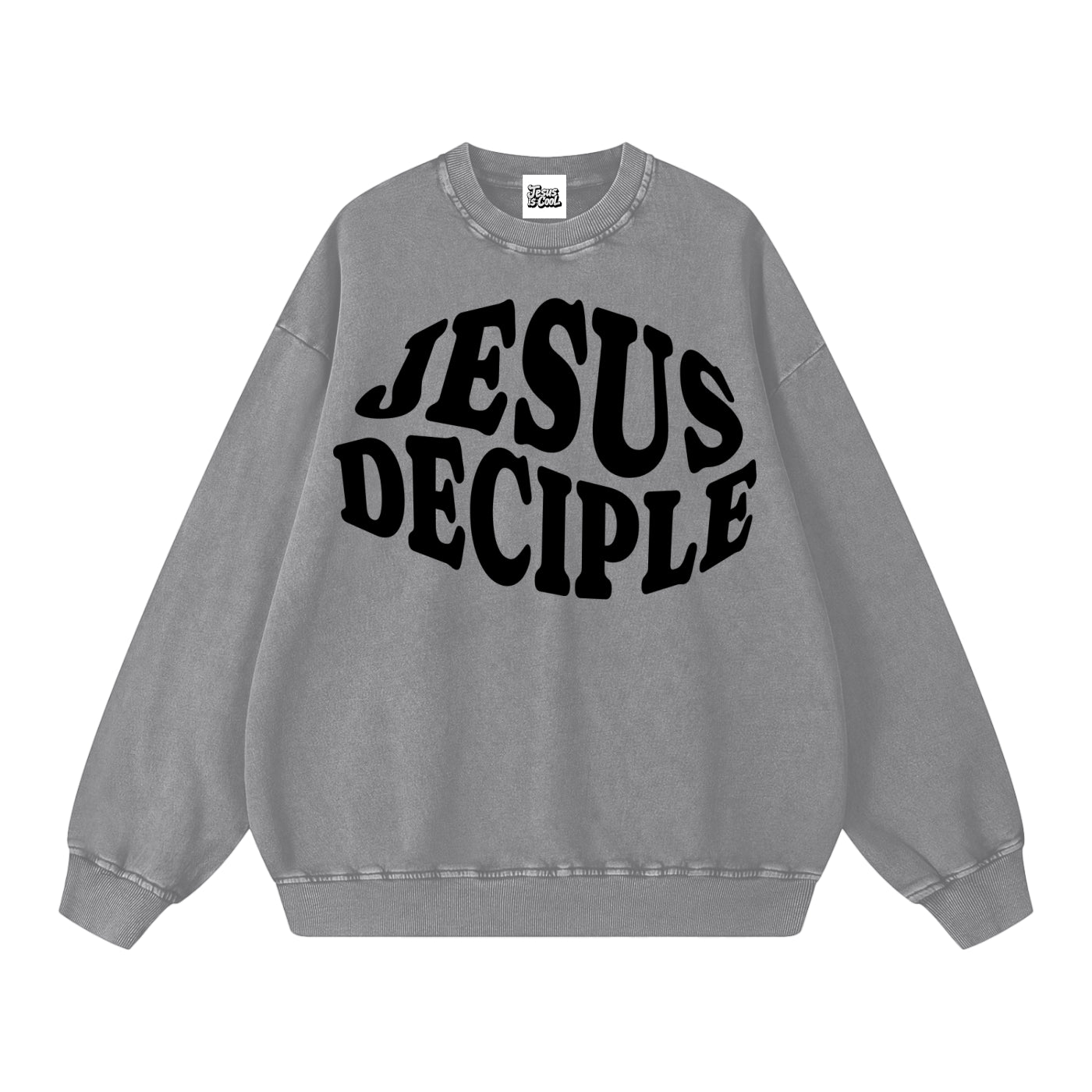 Snow Washed Oversized Sweatshirt