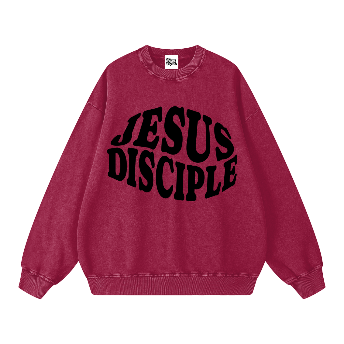 Snow Washed Oversized Sweatshirt