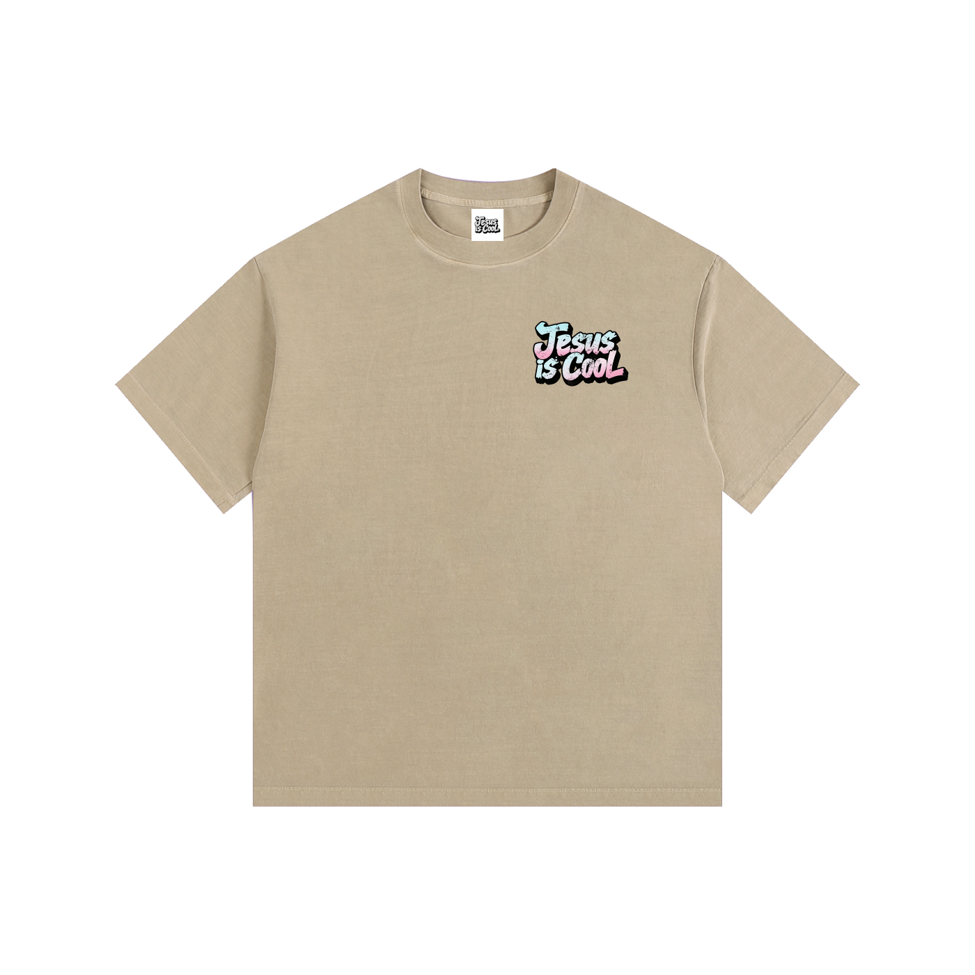 Vintage Washed Oversized Cotton T-Shirt