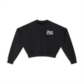 Vintage Washed Cropped Sweatshirt