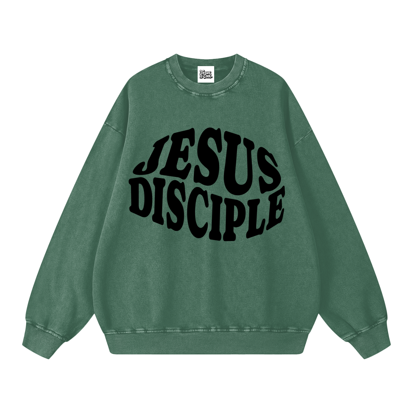 Snow Washed Oversized Sweatshirt