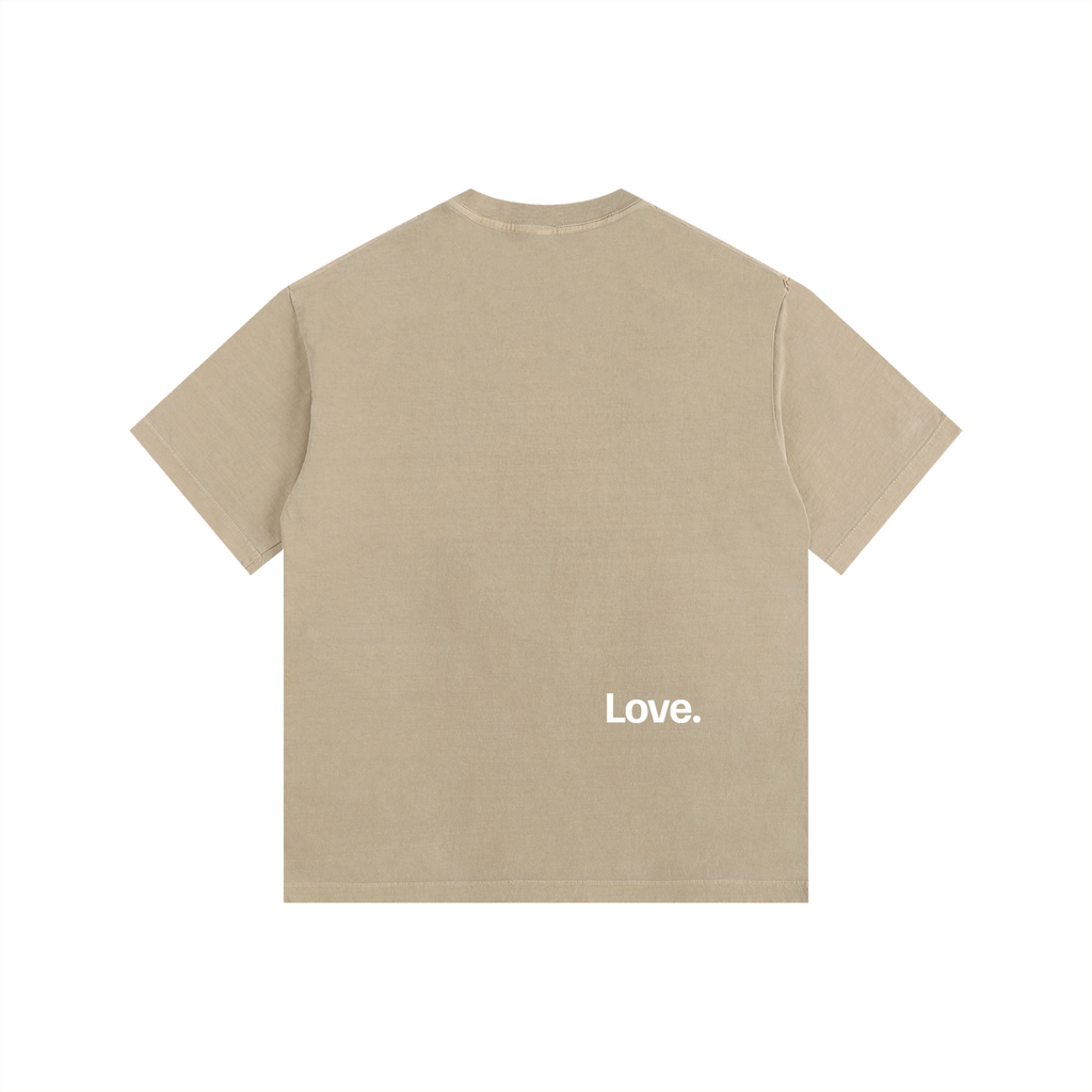Vintage Washed Oversized Cotton T-Shirt