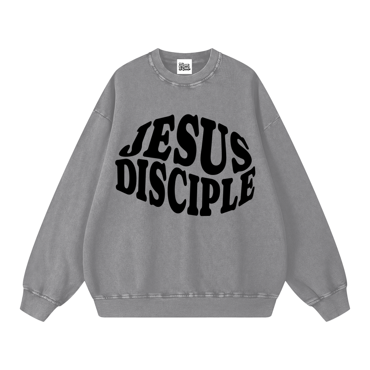 Snow Washed Oversized Sweatshirt