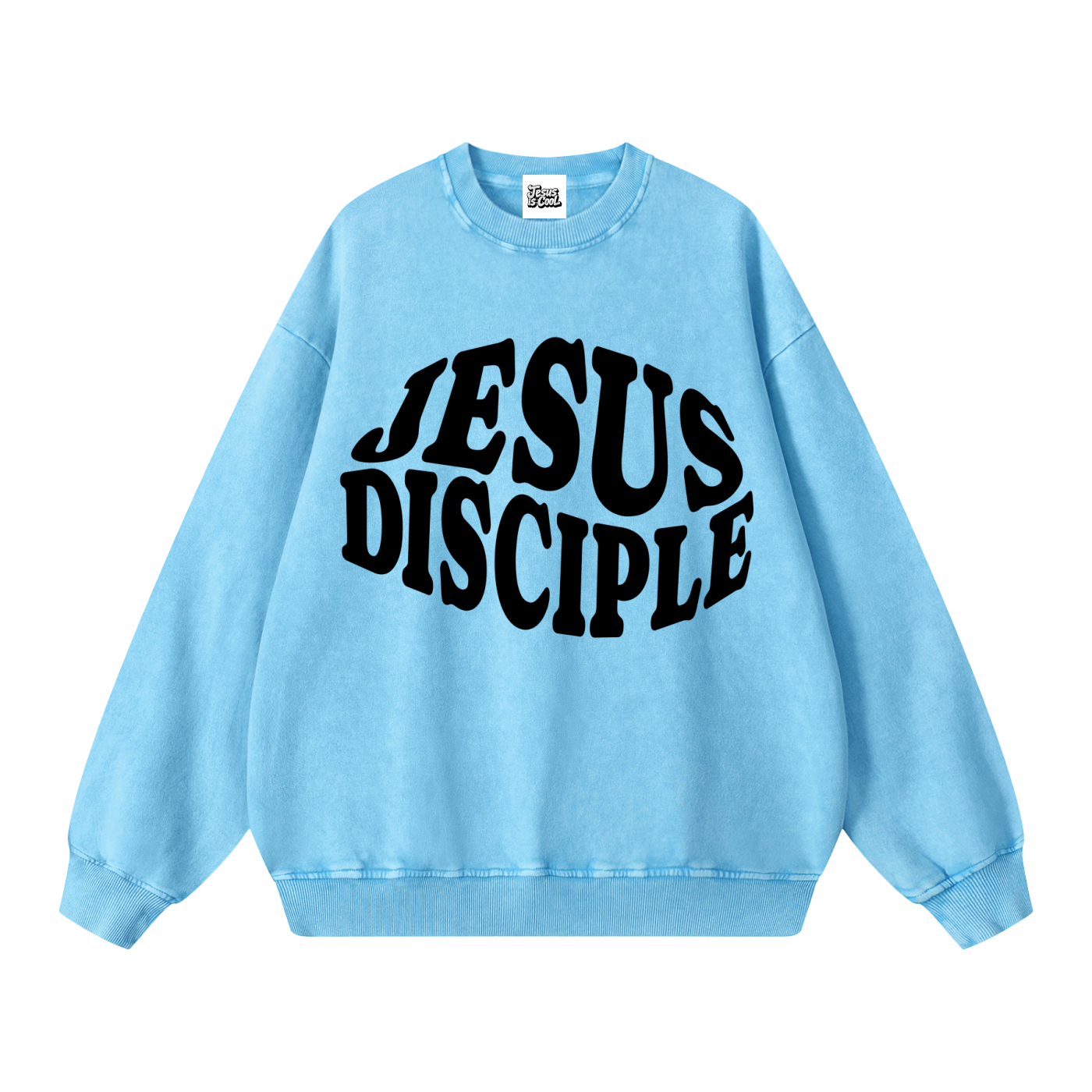 Snow Washed Oversized Sweatshirt