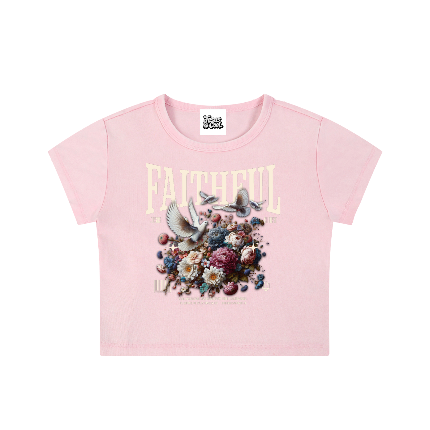 Snow Washed Crop Top