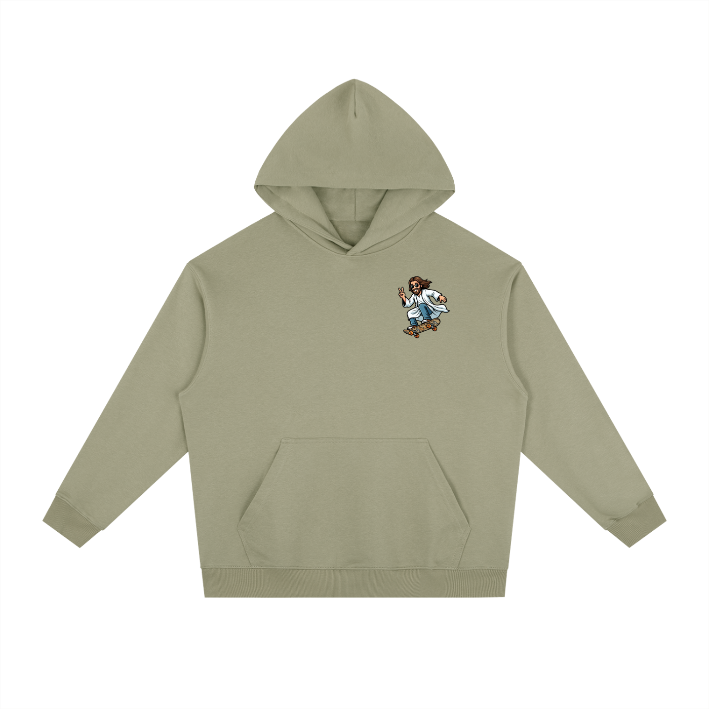 Essential Heavyweight Drop-Shoulder Hoodie