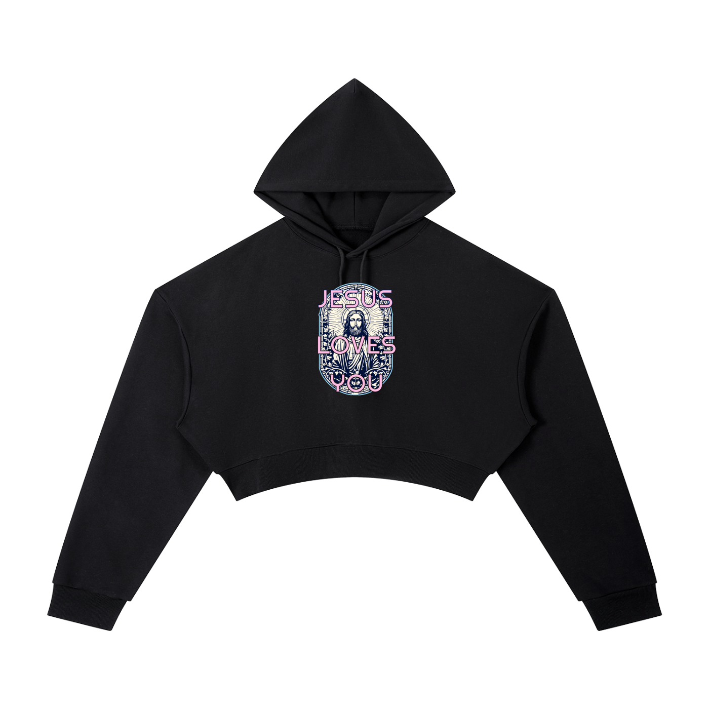 Essential Cropped Hoodie – Jesus is Cool