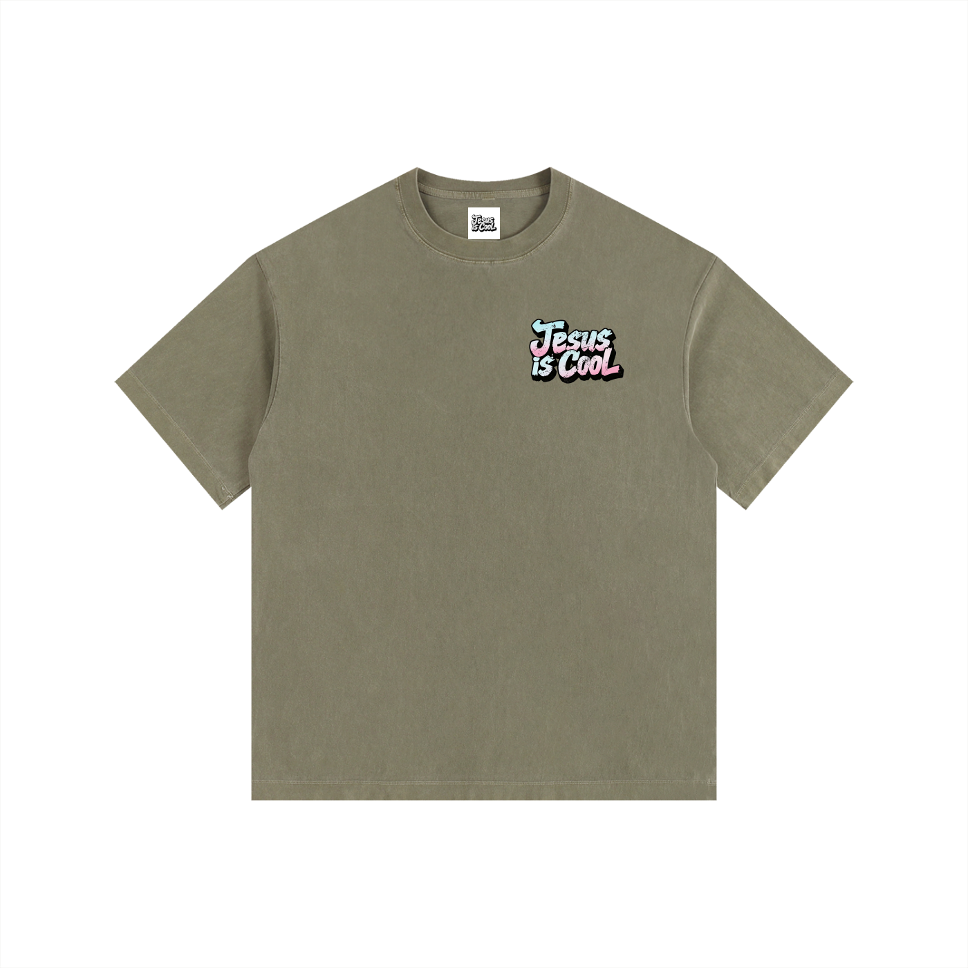 Vintage Washed Oversized Cotton T-Shirt