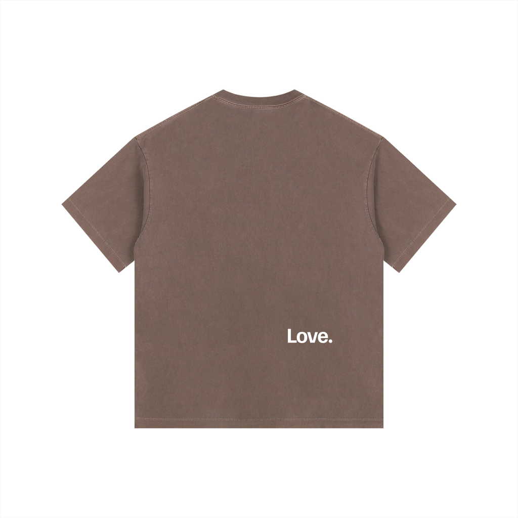Vintage Washed Oversized Cotton T-Shirt