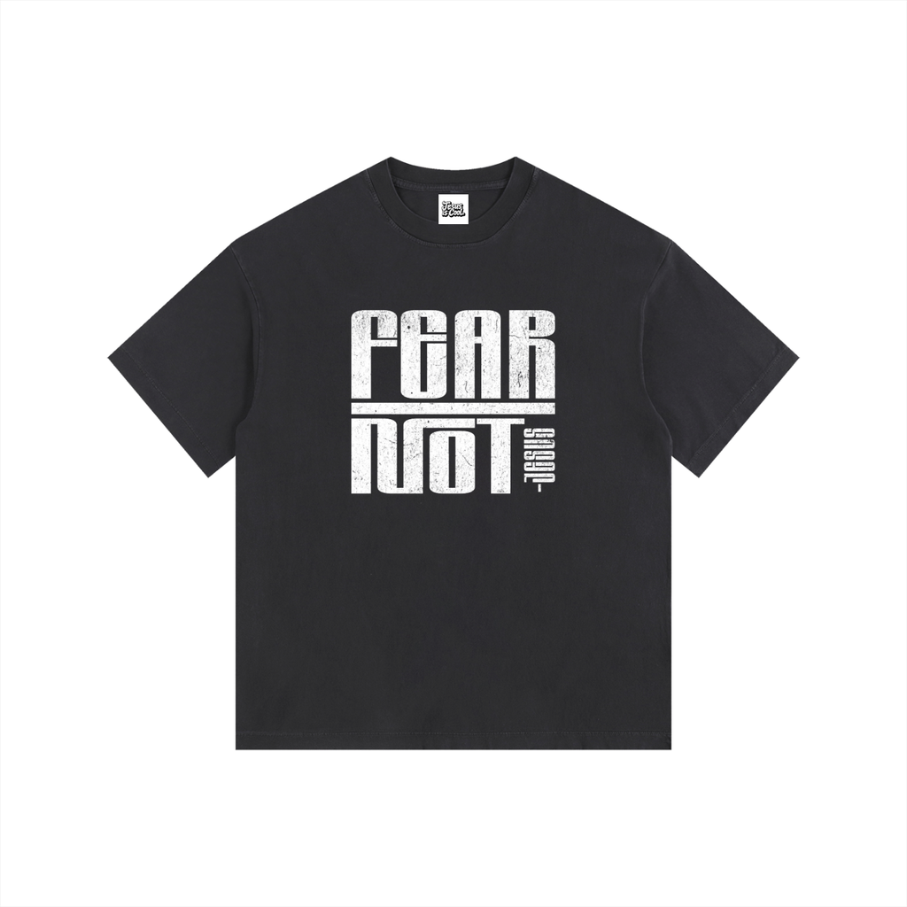 Vintage Washed Oversized Cotton T-Shirt