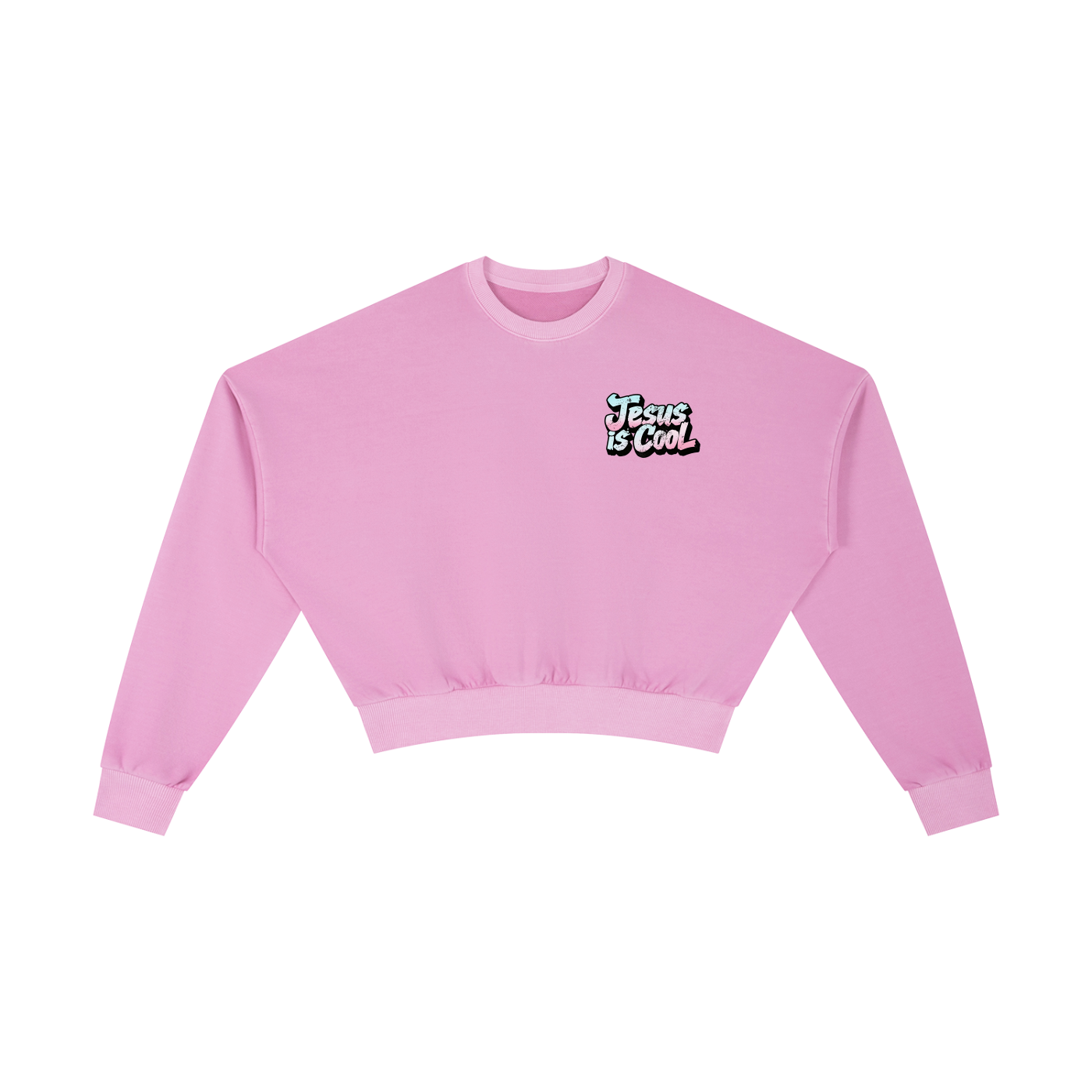 Vintage Washed Cropped Sweatshirt