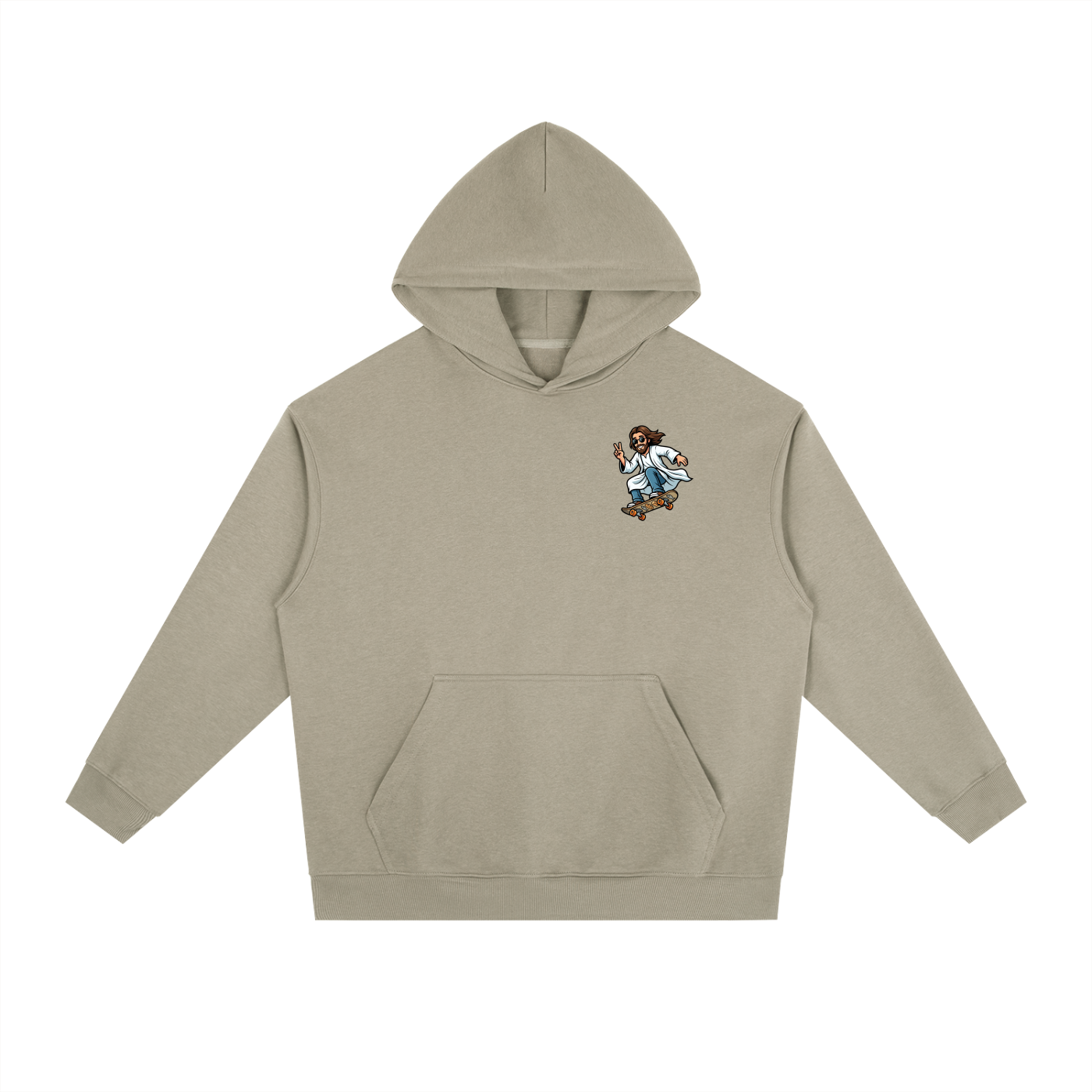 Essential Heavyweight Drop-Shoulder Hoodie