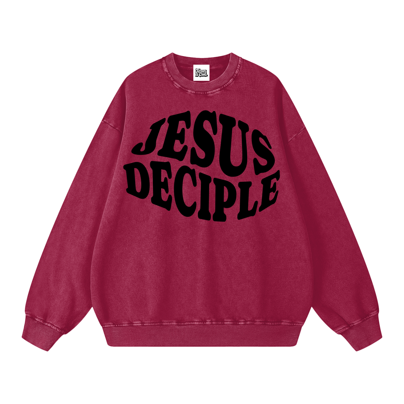 Snow Washed Oversized Sweatshirt