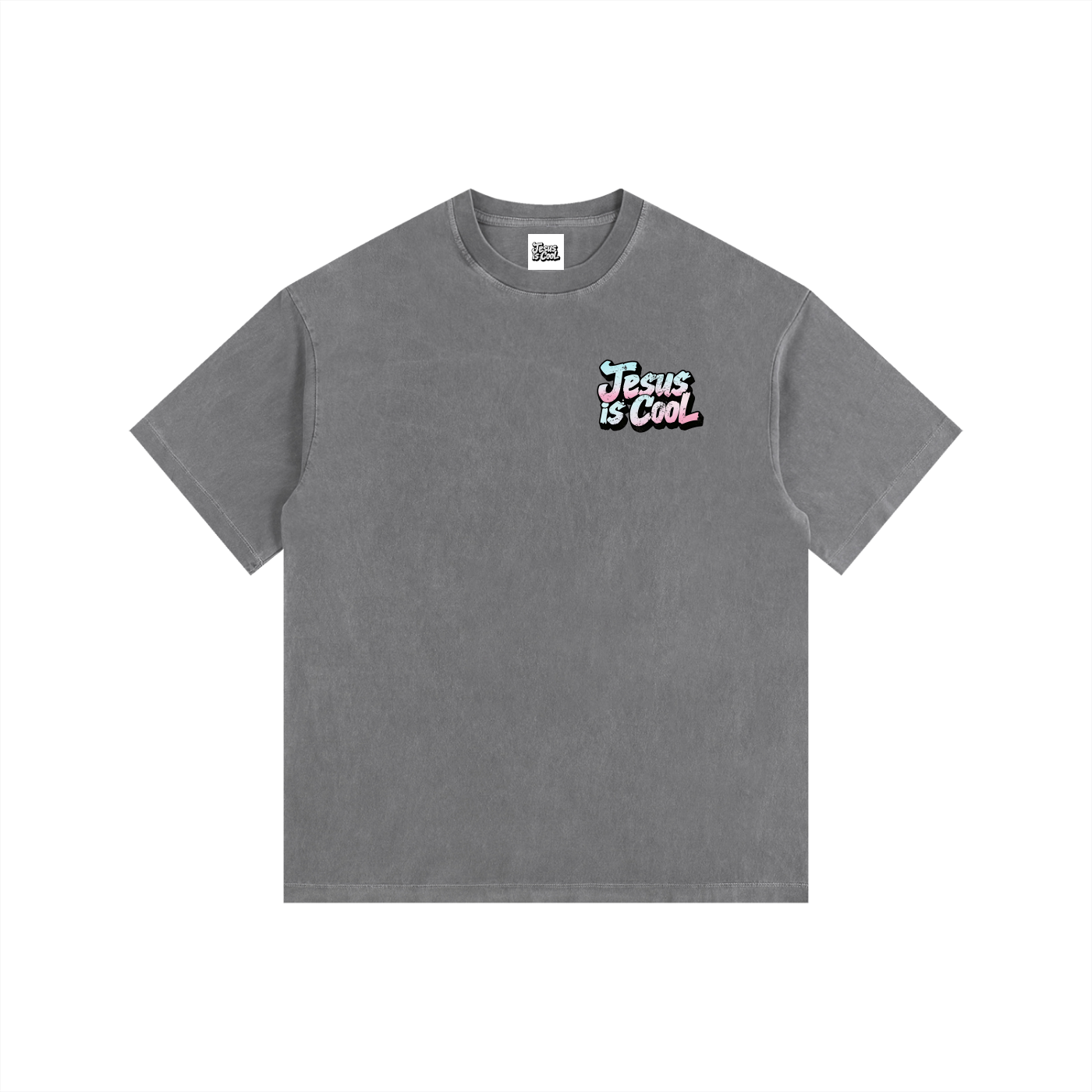 Vintage Washed Oversized Cotton T-Shirt