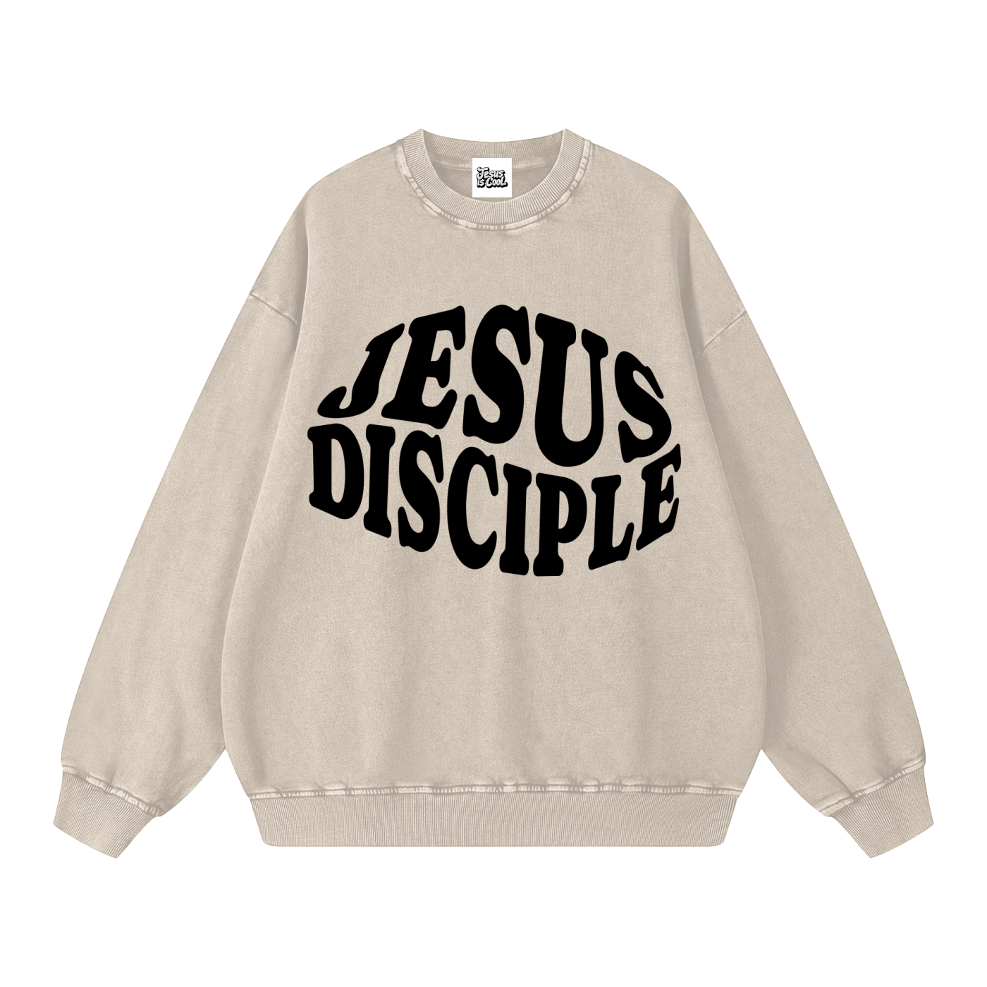 Snow Washed Oversized Sweatshirt