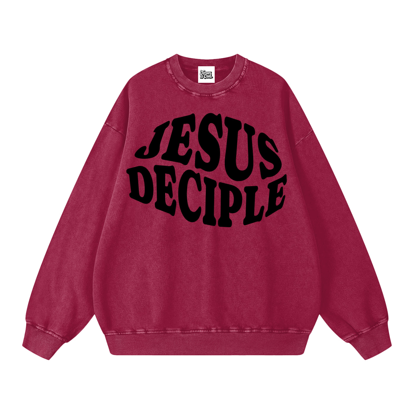 Snow Washed Oversized Sweatshirt