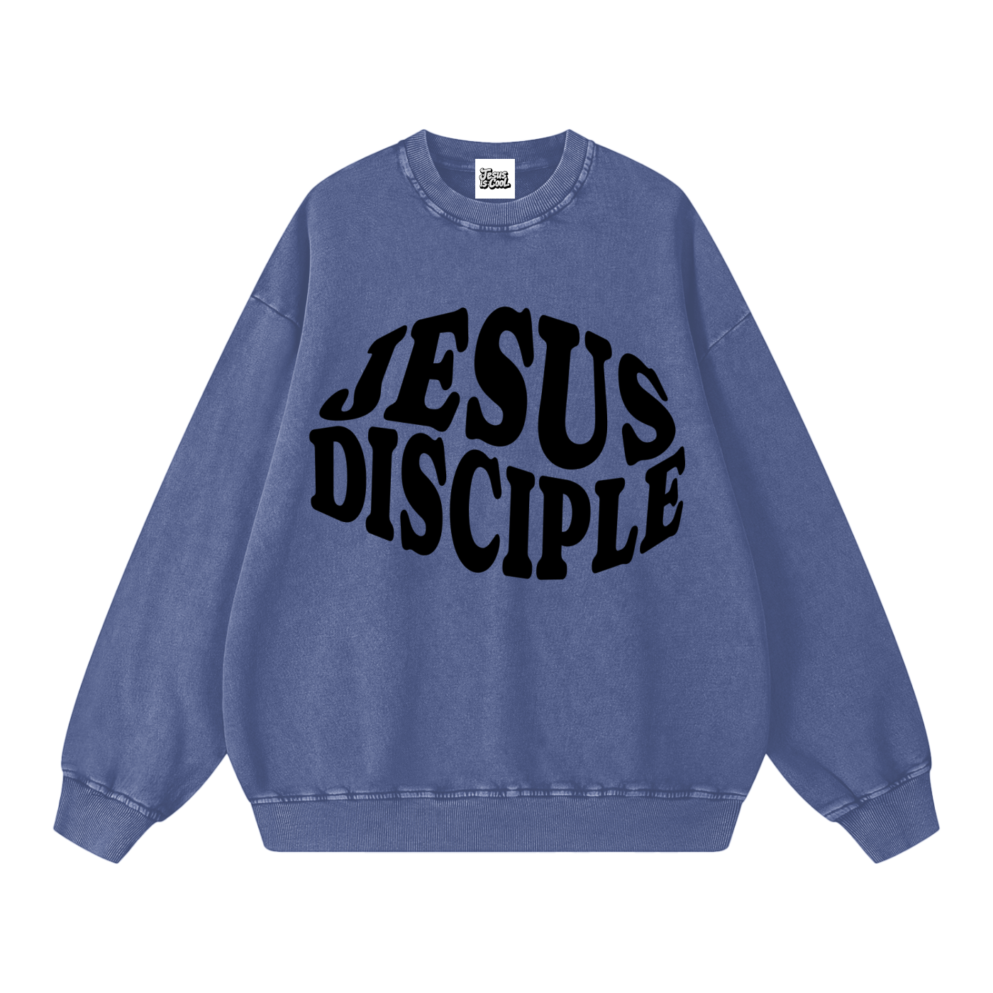 Snow Washed Oversized Sweatshirt